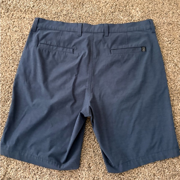 Men's PGA Tour Flat Front Navy Blue Golf Shorts | Size 36 Men’s - Picture 2 of 6